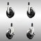 Service Caster 5 Inch 316SS Soft Rubber Swivel 1-3/8 Inch Expanding Stem Caster Brake SCC, 2PK SCC-SS316EX20S514-SRS-2-TLB-2-138 - alternate 5